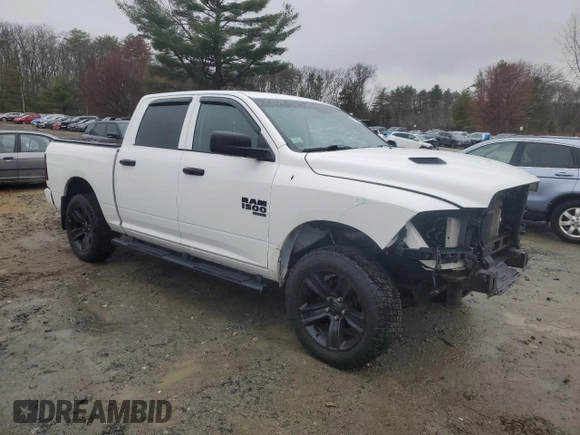 2019 Ram 1500 Tradesman z VIN 1C6RR7KT3KS556489, wystawiony jako Copart lot #51891605 z przebiegiem 122 817 mil mil oraz Szkoda całkowita • Salvage title. Historia ofert i sprzedaży dostępna na DreamBid. Obrazek 4.