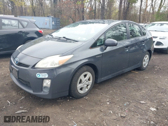 2011 Toyota Prius I with VIN JTDKN3DU2B1473193, listed as a IAAI auction lot 42064975 with 212,833 mi miles and . Bid and sale history available at DreamBid. Image 2.