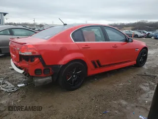 2009 Pontiac G8 with VIN 6G2ER57709L161804, listed as a Copart auction lot 86405284 with 116,260 mi miles and Salvage Title. Bid and sale history available at carsss.com. Image 3.