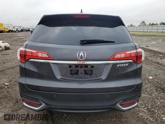 2016 Acura RDX Advance Pkg with VIN 5J8TB3H78GL018220, listed as a Copart auction lot 79038724 with 104,671 mi miles and Salvage Title. Bid and sale history available at carsss.com. Image 6.