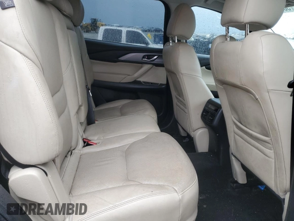 2017 Mazda CX-9 Touring with VIN JM3TCBCY0H0133586, listed as a Copart auction lot 50993075 with 103,125 mi miles and Salvage title. Bid and sale history available at DreamBid. Image 11.