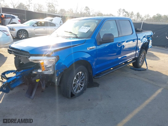 2020 Ford F-150 XL with VIN 1FTEW1EP7LFA83248, listed as a IAAI auction lot 41788017 with 46,827 mi miles. Bid and sale history available at carsss.com. Image 17.