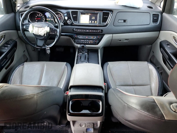 2016 Kia Sedona SX with VIN KNDMC5C11G6156260, listed as a Copart auction lot 42735255 with 112,350 mi miles and Clean Title. Bid and sale history available at carsss.com. Image 8.