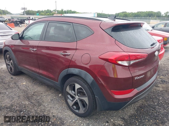2016 Hyundai Tucson Limited z VIN KM8J3CA27GU114492, wystawiony jako IAAI lot #42361906 z przebiegiem 105 061 mil mil oraz . Historia ofert i sprzedaży dostępna na DreamBid. Obrazek 3.