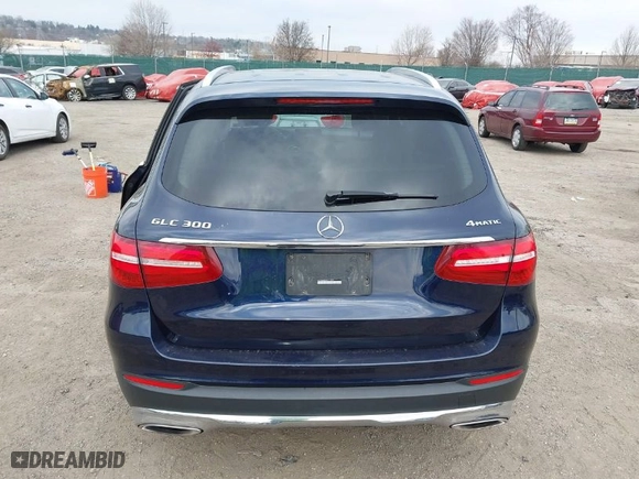 2019 Mercedes-Benz GLC with VIN WDC0G4KB3KV117959, listed as a IAAI auction lot 41838588 with NaN miles. Bid and sale history available at carsss.com. Image 16.