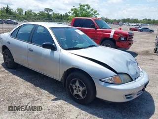 2001 Chevrolet Cavalier with VIN 1G1JC524117393646, listed as a IAAI auction lot 42184210 with 152,407 mi miles and . Bid and sale history available at DreamBid. Image 1.