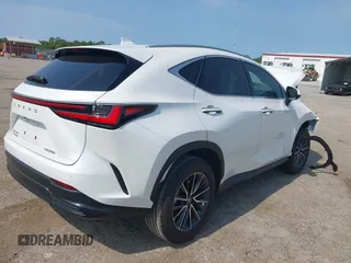 2025 Lexus NX 250 Premium with VIN 2T2GDCAZ0SC017127, listed as a IAAI auction lot 42325758 with 9,735 mi miles and . Bid and sale history available at DreamBid. Image 4.