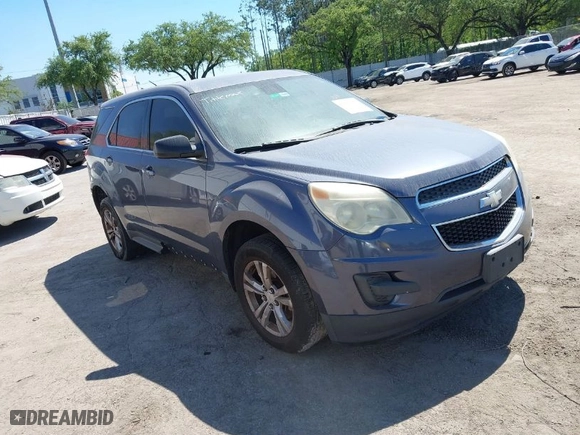 2013 Chevrolet Equinox LS with VIN 2GNALBEK4D6327829, listed as a IAAI auction lot 41779176 with 217,985 mi miles. Bid and sale history available at carsss.com. Image 1.