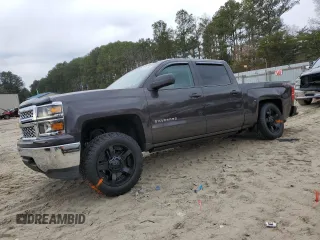 2014 Chevrolet Silverado 1500 LT with VIN 3GCUKREC7EG452842, listed as a Copart auction lot 47067585 with 77,254 mi miles and Salvage Title. Bid and sale history available at DreamBid. Image 1.