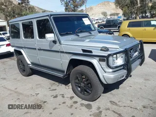 2004 Mercedes-Benz G-Class with VIN WDCYR49E84X142795, listed as a IAAI auction lot 41678941 with 257,855 mi miles. Bid and sale history available at carsss.com. Image 1.