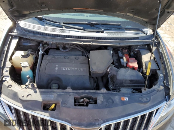 2012 Lincoln MKX with VIN 2LMDJ6JK2CBL11823, listed as a Copart auction lot 47305675 with 138,587 mi miles and Salvage Title. Bid and sale history available at carsss.com. Image 12.