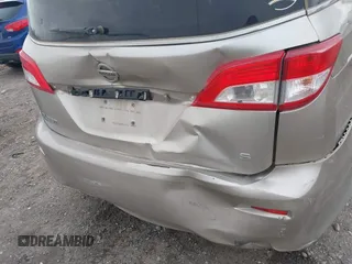 2012 Nissan Quest SL with VIN JN8AE2KP3C9041495, listed as a IAAI auction lot 40862428 with 204,371 mi miles. Bid and sale history available at carsss.com. Image 6.