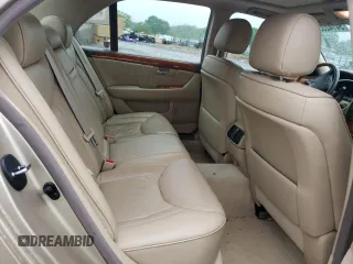 2005 Lexus LS 430 with VIN JTHBN36F055028624, listed as a Copart auction lot 54142335 with 187,356 mi miles and Clean Title. Bid and sale history available at carsss.com. Image 10.