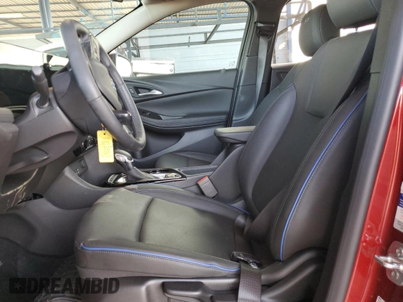 2025 Buick Encore GX Sport Touring with VIN KL4AMESL6SB021238, listed as a Copart auction lot 53388085 with 4,518 mi miles and Salvage title. Bid and sale history available at DreamBid. Image 7.