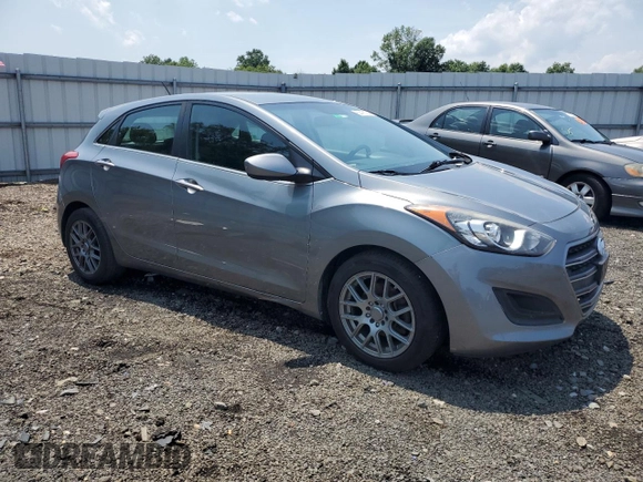 2017 Hyundai Elantra GT with VIN KMHD35LH4HU348374, listed as a Copart auction lot 63478134 with 128,792 mi miles and Clean Title. Bid and sale history available at carsss.com. Image 4.