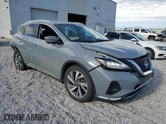 2021 Nissan Murano SL with VIN 5N1AZ2CS1MC128637, listed as a Copart auction lot 42364095 with 157,269 mi miles and Salvage Title. Bid and sale history available at DreamBid. Image 4.
