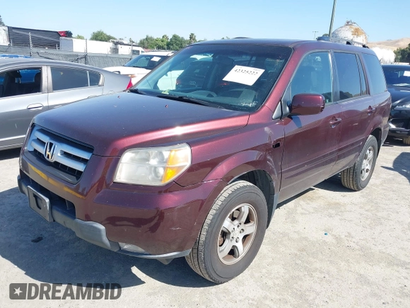 2007 Honda Pilot EX-L z VIN 5FNYF18567B011233, wystawiony jako IAAI lot #42325222 z przebiegiem 195 581 mil mil oraz . Historia ofert i sprzedaży dostępna na DreamBid. Obrazek 2.