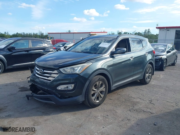 2014 Hyundai Santa Fe Sport with VIN 5XYZUDLAXEG128111, listed as a IAAI auction lot 41071372 with 88,148 mi miles. Bid and sale history available at carsss.com. Image 17.