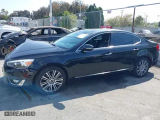 2015 Kia Cadenza Premium with VIN KNALN4D71F5173211, listed as a IAAI auction lot 42039170 with 128,625 mi miles. Bid and sale history available at carsss.com. Image 14.