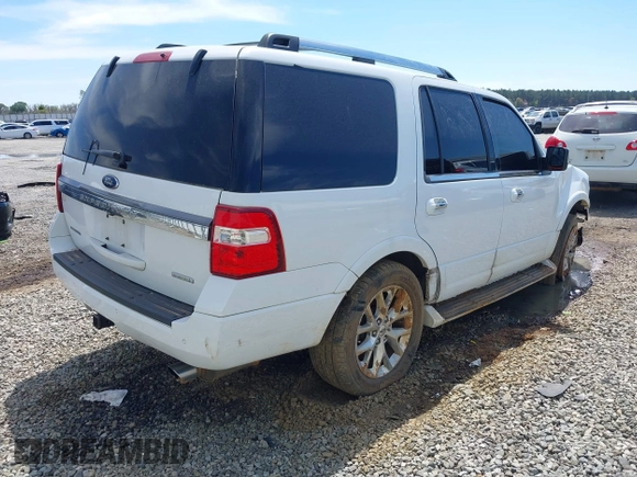 2017 Ford Expedition Limited z VIN 1FMJU1KT6HEA26389, wystawiony jako IAAI lot #41878538 z przebiegiem 122 489 mil mil oraz . Historia ofert i sprzedaży dostępna na DreamBid. Obrazek 4.