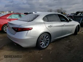 2019 Alfa Romeo Giulia Sport with VIN ZARFAMANXK7609508, listed as a Copart auction lot 66820202 with 28,134 mi miles. Bid and sale history available at carsss.com. Image 3.