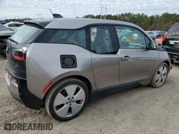 2014 BMW i3 with VIN WBY1Z4C55EVX62872, listed as a Copart auction lot 88975135 with 49,841 mi miles and Salvage Title. Bid and sale history available at carsss.com. Image 3.