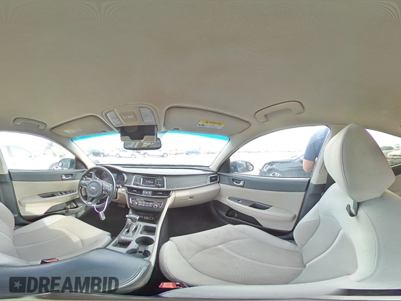 2016 Kia Optima LX Turbo with VIN 5XXGT4L13GG010757, listed as a Copart auction lot 45163025 with 104,795 mi miles and Salvage Title. Bid and sale history available at carsss.com. Image 14.