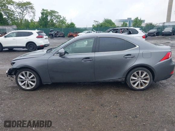 2015 Lexus IS 250 with VIN JTHCF1D22F5026686, listed as a IAAI auction lot 42267098 with 136,541 mi miles and . Bid and sale history available at DreamBid. Image 14.