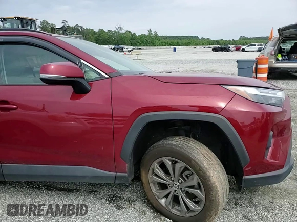2022 Toyota RAV4 Hybrid XLE Premium with VIN 4T3B6RFV5NU074838, listed as a Copart auction lot 56697215 with 61,309 mi miles and Salvage title. Bid and sale history available at DreamBid. Image 15.