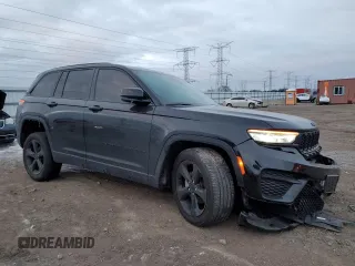 2024 Jeep Grand Cherokee Altitude X with VIN 1C4RJHAG8RC679784, listed as a Copart auction lot 86360694 with 13,018 mi miles and Salvage title. Bid and sale history available at DreamBid. Image 4.