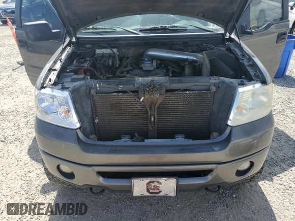 2008 Ford F-150 XLT with VIN 1FTPW14V48FB08820, listed as a Copart auction lot 64747015 with 307,040 mi miles and Salvage title. Bid and sale history available at DreamBid. Image 11.