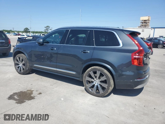 2022 Volvo XC90 Inscription with VIN YV4A22PL0N1864281, listed as a Copart auction lot 52307565 with 57,166 mi miles and Salvage Title. Bid and sale history available at DreamBid. Image 2.