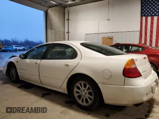 2000 Chrysler 300M with VIN 2C3HE66G2YH146505, listed as a Copart auction lot 86839794 with 203,085 mi miles and Salvage Title. Bid and sale history available at carsss.com. Image 2.