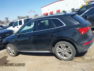2018 Audi Q5 Premium Plus with VIN WA1BNAFY2J2080270, listed as a IAAI auction lot 41718523 with 115,643 mi miles. Bid and sale history available at carsss.com. Image 14.