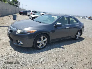 2014 Acura TSX Technology with VIN JH4CU2F63EC004248, listed as a Copart auction lot 62031755 with 69,927 mi miles and Salvage title. Bid and sale history available at DreamBid. Image 1.