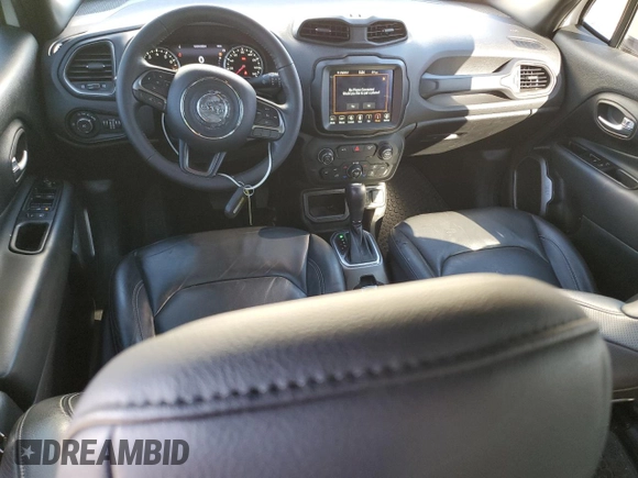 2020 Jeep Renegade Altitude z VIN ZACNJAB19LPL72057, wystawiony jako Copart lot #41449755 z przebiegiem 61 233 mil mil oraz Szkoda całkowita • Salvage title. Historia ofert i sprzedaży dostępna na DreamBid. Obrazek 8.
