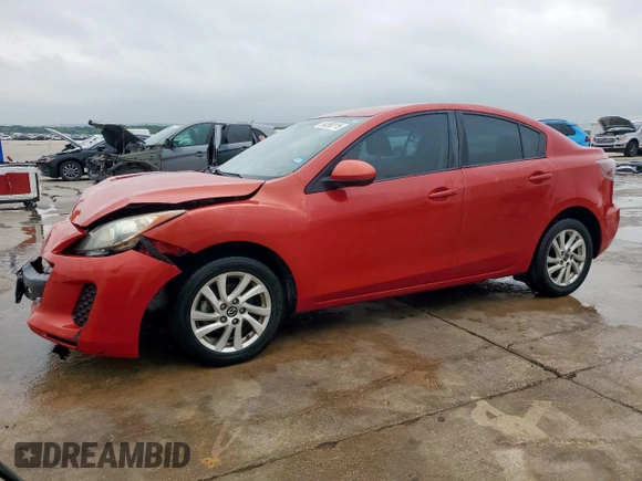 2013 Mazda 3 i Touring with VIN JM1BL1V74D1767779, listed as a Copart auction lot 54360115 with 120,405 mi miles and Salvage title. Bid and sale history available at DreamBid. Image 1.