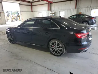 2018 Audi S4 Prestige with VIN WAUC4AF44JA003767, listed as a Copart auction lot 61111273 with 53,017 mi miles. Bid and sale history available at carsss.com. Image 2.
