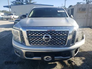 2017 Nissan Titan SL with VIN 1N6AA1E6XHN527639, listed as a Copart auction lot 85644444 with 165,243 mi miles and Salvage title. Bid and sale history available at DreamBid. Image 5.