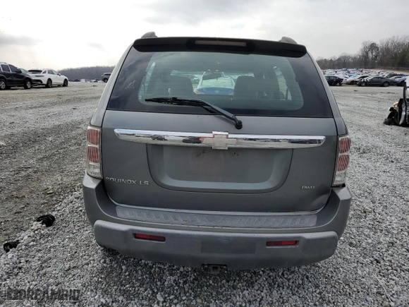 2006 Chevrolet Equinox LS with VIN 2CNDL23F966075876, listed as a Copart auction lot 41822695 with 215,034 mi miles and Salvage Title. Bid and sale history available at carsss.com. Image 6.