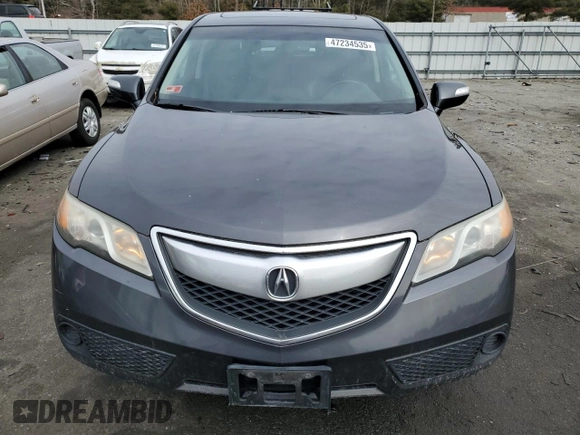 2013 Acura RDX with VIN 5J8TB4H35DL007299, listed as a Copart auction lot 47234535 with 162,696 mi miles and Salvage Title. Bid and sale history available at carsss.com. Image 5.