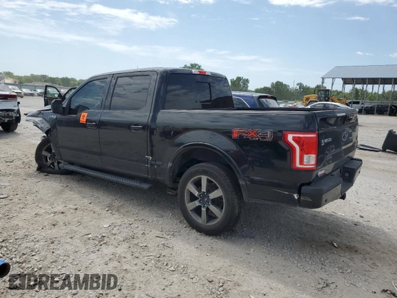 2017 Ford F-150 XL with VIN 1FTEW1EF8HKC41523, listed as a Copart auction lot 62118905 with Not provided miles and Salvage title. Bid and sale history available at DreamBid. Image 2.
