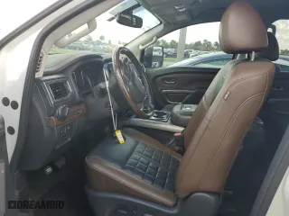 2018 Nissan Titan XD Platinum Reserve with VIN 1N6BA1F49JN548683, listed as a Copart auction lot 73970764 with 50,072 mi miles and Non Repairable. Bid and sale history available at carsss.com. Image 7.