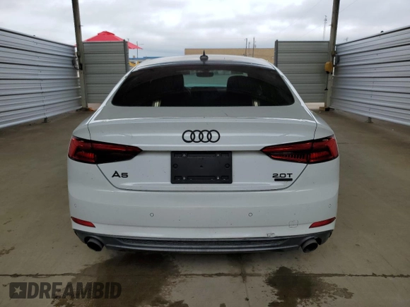 2018 Audi A5 Sportback Premium Plus with VIN WAUENCF57JA010688, listed as a Copart auction lot 49540794 with 66,981 mi miles. Bid and sale history available at carsss.com. Image 6.