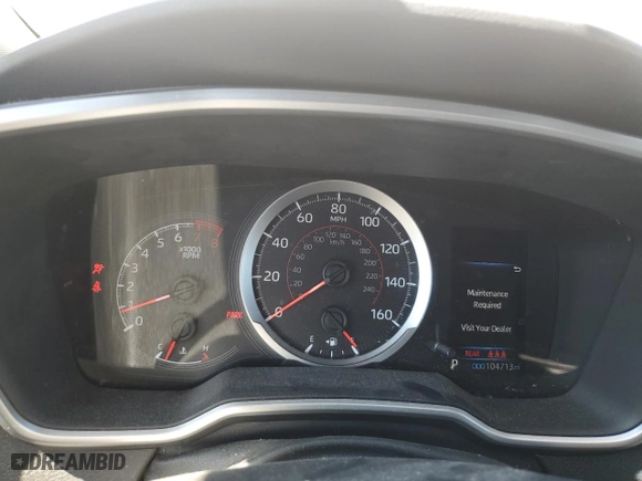 2021 Toyota Corolla Hatchback SE with VIN JTND4MBE4M3132376, listed as a Copart auction lot 47357005 with 104,713 mi miles and Salvage Title. Bid and sale history available at carsss.com. Image 9.