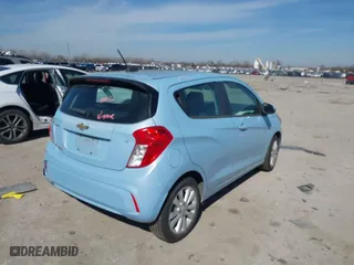 2016 Chevrolet Spark LT with VIN KL8CD6SA3GC538672, listed as a IAAI auction lot 41599131 with 17,316 mi miles. Bid and sale history available at carsss.com. Image 4.