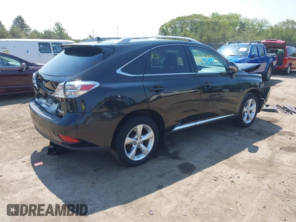 2011 Lexus RX 350 with VIN 2T2BK1BA2BC115184, listed as a IAAI auction lot 42384922 with 114,574 mi miles and . Bid and sale history available at DreamBid. Image 4.