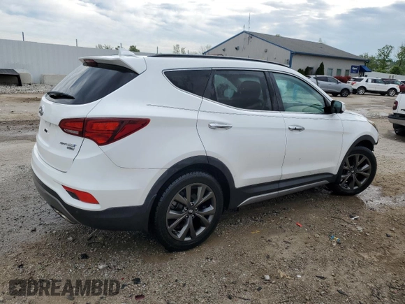 2017 Hyundai Santa Fe Ultimate с VIN 5XYZW4LA0HG494822, выставлен на аукционе Copart как лот 55850655 с пробегом 74 984 миль миль и Списание • Salvage title. История ставок и продаж доступна на DreamBid. Изображение 3.