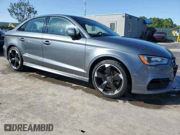 2016 Audi A3 2.0T Premium with VIN WAUB8GFF7G1087967, listed as a Copart auction lot 53872433 with 81,301 mi miles. Bid and sale history available at carsss.com. Image 4.