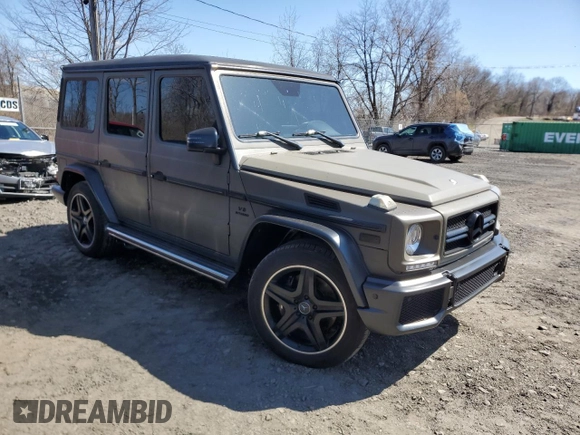 2017 Mercedes-Benz G 63 AMG with VIN WDCYC7DF5HX273627, listed as a Copart auction lot 52704505 with 57,631 mi miles and Salvage title. Bid and sale history available at DreamBid. Image 4.